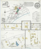 Easthampton New York 1920 - Fire Insurance Index - Old Map Reprint