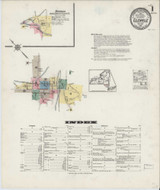 Ellenville New York 1914 - Fire Insurance Index - Old Map Reprint