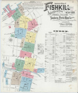 Fishkill-On-The-Hudson New York 1896 - Fire Insurance Index - Old Map Reprint