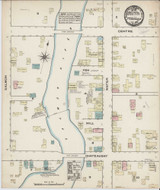 Fort Covington New York 1884 - Fire Insurance Index - Old Map Reprint
