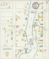 Fort Covington New York 1898 - Fire Insurance Index - Old Map Reprint