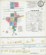 Fort Plain New York 1901 - Fire Insurance Index - Old Map Reprint