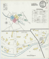 Fredonia New York 1896 - Fire Insurance Index - Old Map Reprint