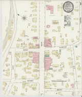 Friendship New York 1891 - Fire Insurance Index - Old Map Reprint