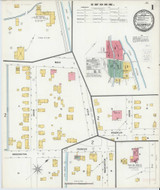 Fultonville New York 1900 - Fire Insurance Index - Old Map Reprint