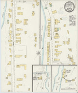 Gilboa New York 1898 - Fire Insurance Index - Old Map Reprint