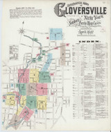 Gloversville New York 1897 - Fire Insurance Index - Old Map Reprint