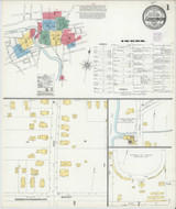 Gouverneur New York 1905 - Fire Insurance Index - Old Map Reprint