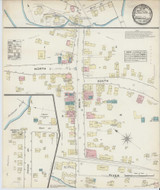 Granville New York 1884 - Fire Insurance Index - Old Map Reprint