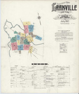 Granville New York 1912 - Fire Insurance Index - Old Map Reprint