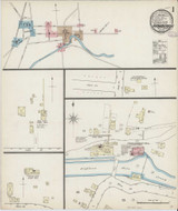 Hamburg New York 1885 - Fire Insurance Index - Old Map Reprint