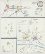 Hamburg New York 1892 - Fire Insurance Index - Old Map Reprint