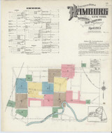 Hamburg New York 1913 - Fire Insurance Index - Old Map Reprint