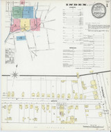 Hempstead New York 1892 - Fire Insurance Index - Old Map Reprint