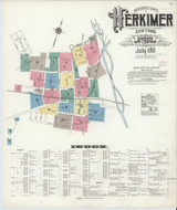 Herkimer New York 1911 - Fire Insurance Index - Old Map Reprint