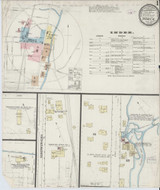 Homer New York 1887 - Fire Insurance Index - Old Map Reprint
