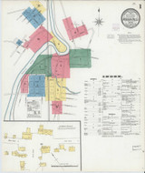 Hoosick Falls New York 1904 - Fire Insurance Index - Old Map Reprint