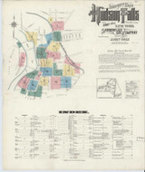Hudson Falls New York 1913 - Fire Insurance Index - Old Map Reprint