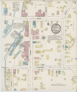 Keeseville New York 1884 - Fire Insurance Index - Old Map Reprint