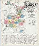 Lockport New York 1898 - Fire Insurance Index - Old Map Reprint