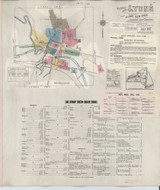 Lyons New York 1949 - Fire Insurance Index - Old Map Reprint