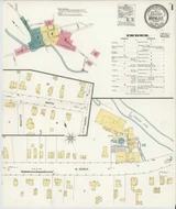 Manlius New York 1909 - Fire Insurance Index - Old Map Reprint