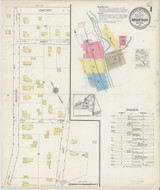 Marathon New York 1915 - Fire Insurance Index - Old Map Reprint