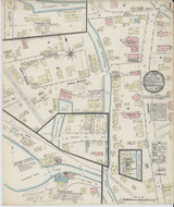 Mechanicville New York 1884 - Fire Insurance Index - Old Map Reprint