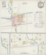 Middleport New York 1889 - Fire Insurance Index - Old Map Reprint