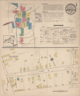 Monticello New York 1921 - Fire Insurance Index - Old Map Reprint