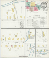 Moravia New York 1898 - Fire Insurance Index - Old Map Reprint