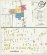 Mount Morris New York 1903 - Fire Insurance Index - Old Map Reprint