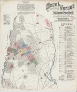 Mount Vernon New York 1887 - Fire Insurance Index - Old Map Reprint