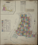 Niagara Falls New York 1950 V1 - Fire Insurance Index - Old Map Reprint
