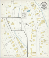 Nineveh New York 1912 - Fire Insurance Index - Old Map Reprint