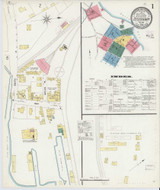 Oyster Bay New York 1909 - Fire Insurance Index - Old Map Reprint