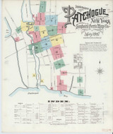 Patchogue New York 1897 - Fire Insurance Index - Old Map Reprint