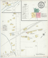 Pavilion New York 1912 - Fire Insurance Index - Old Map Reprint