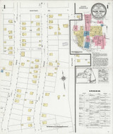 Pearl River New York 1927 - Fire Insurance Index - Old Map Reprint