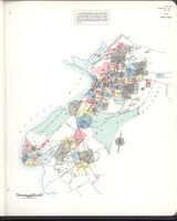 Peekskill New York 1958 - Fire Insurance Index - Old Map Reprint