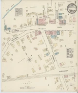 Phelps New York 1884 - Fire Insurance Index - Old Map Reprint
