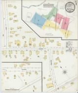 Pine Plains New York 1898 - Fire Insurance Index - Old Map Reprint