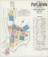Port Jervis New York 1912 - Fire Insurance Index - Old Map Reprint