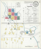 Potsdam New York 1909 - Fire Insurance Index - Old Map Reprint