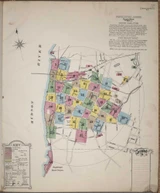 Poughkeepsie New York 1895 - Fire Insurance Index - Old Map Reprint