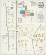 Prattsburgh New York 1913 - Fire Insurance Index - Old Map Reprint