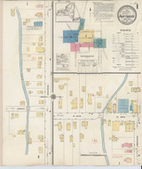 Prattsburgh New York 1934 - Fire Insurance Index - Old Map Reprint