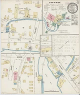 Pulaski New York 1890 - Fire Insurance Index - Old Map Reprint