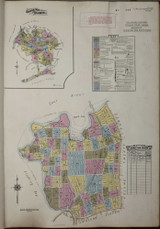 Queens New York 1951 V5 - Fire Insurance Index - Old Map Reprint