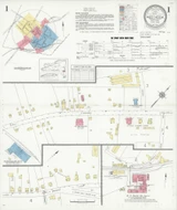 Red Hook New York 1934 - Fire Insurance Index - Old Map Reprint